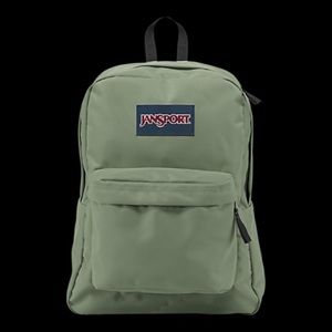 OLIVE GREEN JANSPORT BACKPACK
